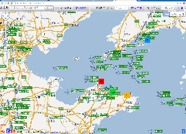 Regional civil aviation information acquisition and emergency linkage system